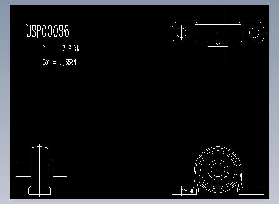 带座轴承 USP