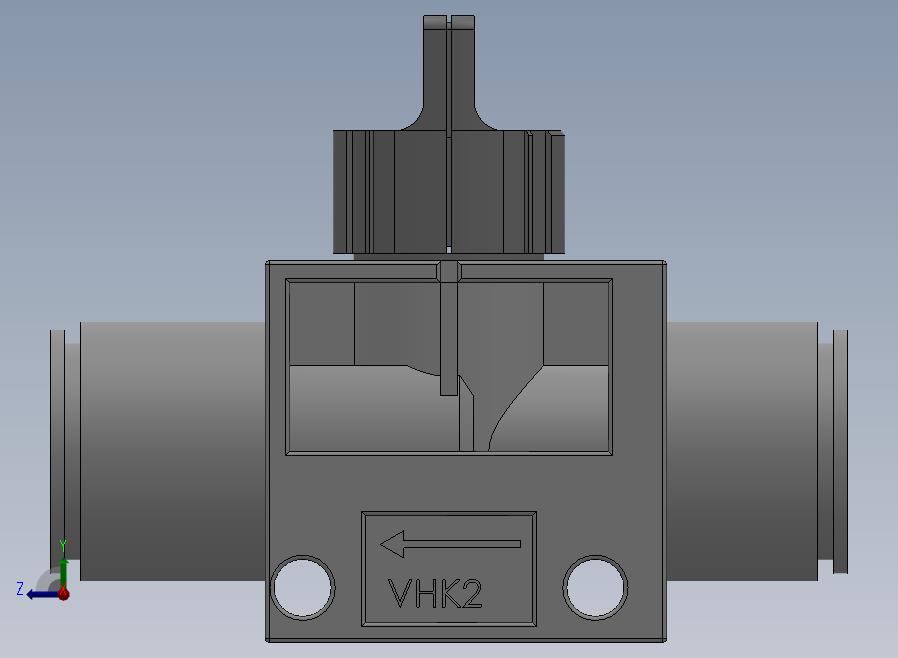 VHK系列P快速接头A快速接头二通三通手动阀[VHK2R-10F-08F]