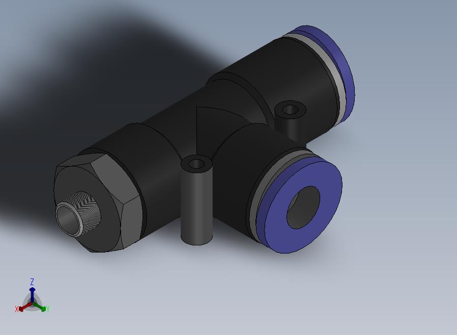 PD螺纹侧三通[PD06-M5]