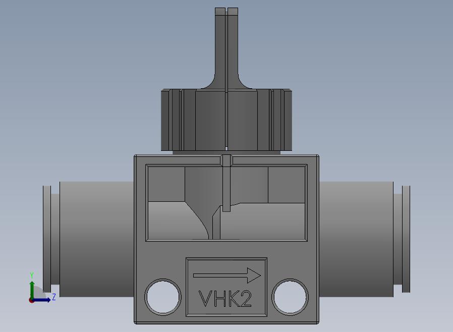 VHK系列P快速接头A快速接头二通三通手动阀[VHK2R-04F-04F]