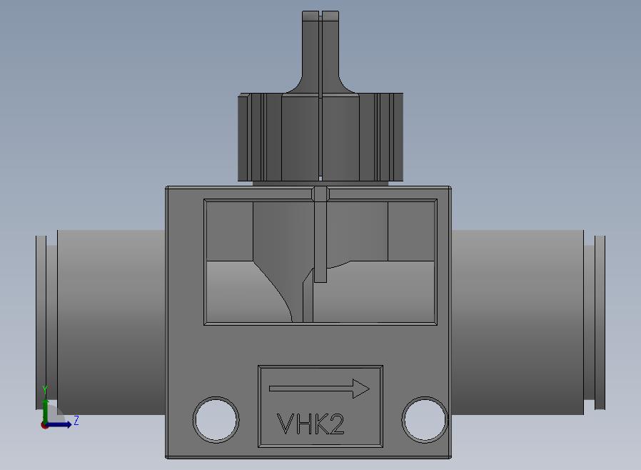 VHK系列P快速接头A快速接头二通三通手动阀[VHK2R-10F-08F]