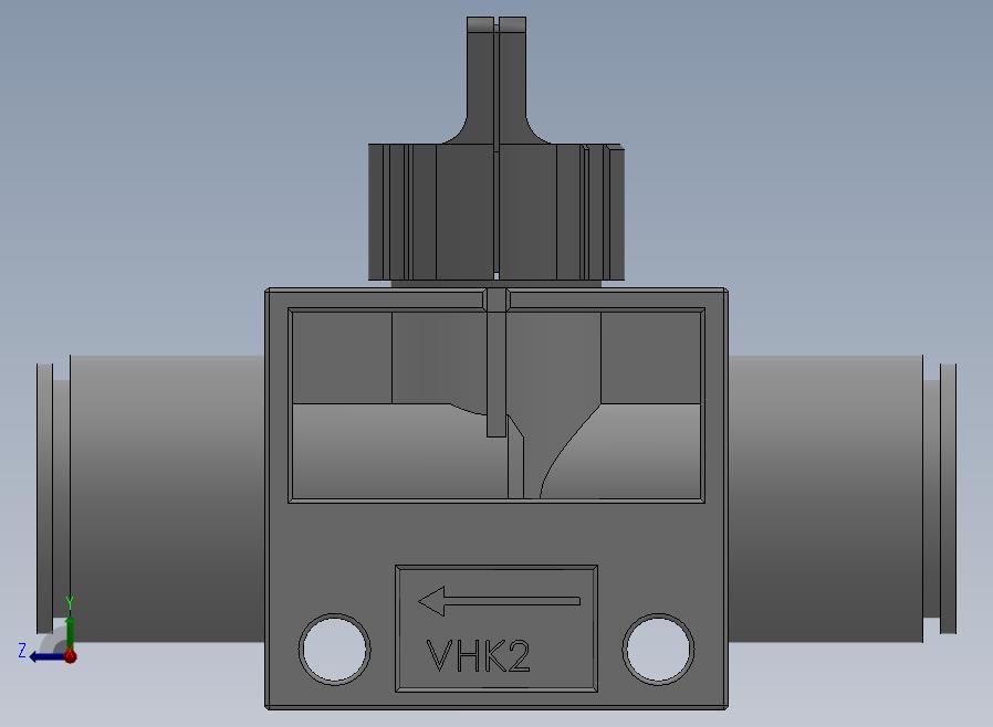 VHK系列P快速接头A快速接头二通三通手动阀[VHK2R-10F-10F]