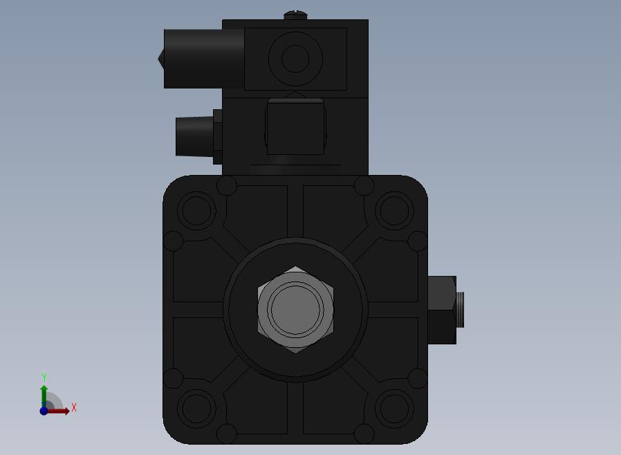 10A-5(V)系列带阀气缸(带阀型通电时拉式)[10A-5(V) (Ⅱ) SD 63 B 300 D 5]