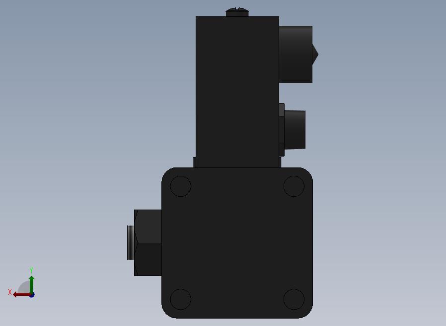 10A-5(V)系列带阀气缸(带阀型通电时推式)[10A-5(V) (Ⅱ) SD 32 B 300 A 5]