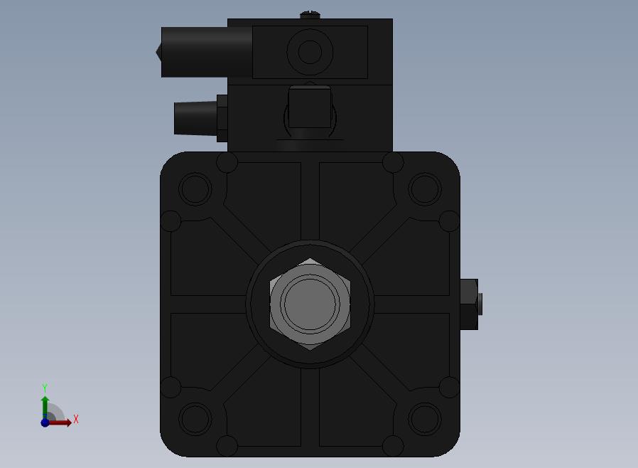 10A-5(V)系列带阀气缸(带阀型通电时推式)[10A-5(V) (Ⅱ) SD 125 B 300 A 5]