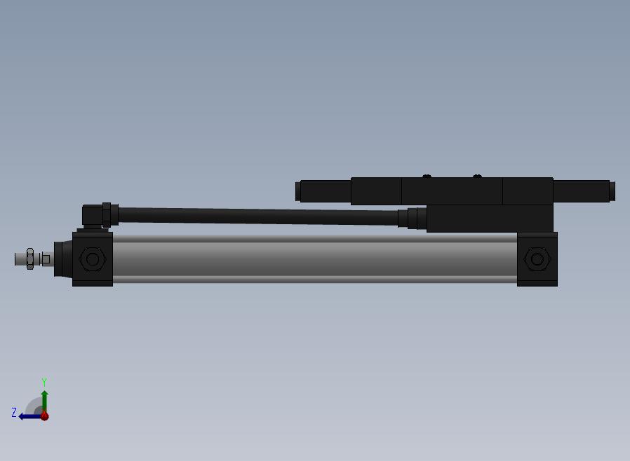 10A-5(V)系列带阀气缸(带阀型自己保持式)[10A-5(V) (Ⅱ) SD 32 B 300 A 5]