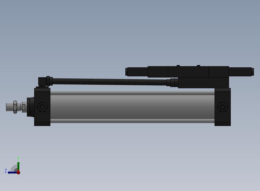 10A-5(V)系列带阀气缸(带阀型自己保持式)[10A-5(V) (Ⅱ) SD 63 B 300 A 5]