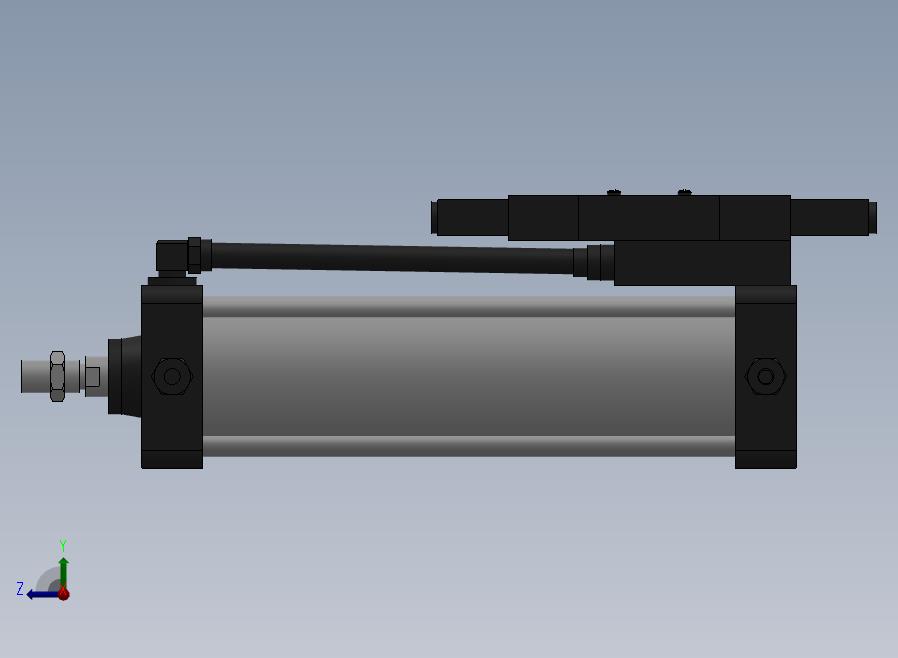 10A-5(V)系列带阀气缸(带阀型自己保持式)[10A-5(V) (Ⅱ) SD 100 B 300 A 5]