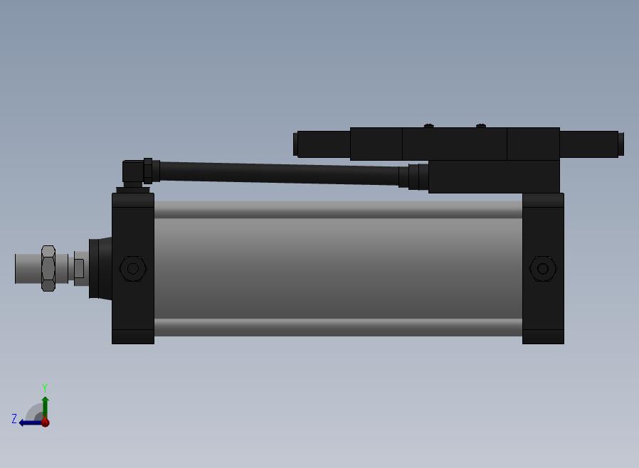 10A-5(V)系列带阀气缸(带阀型自己保持式)[10A-5(V) (Ⅱ) SD 125 B 300 A 5]