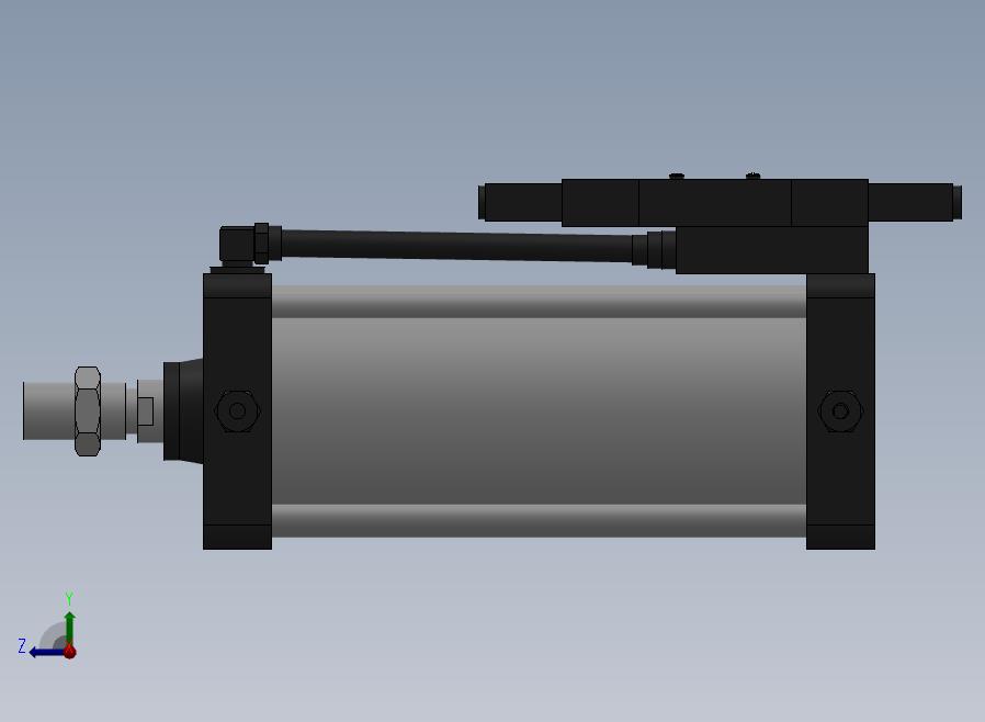 10A-5(V)系列带阀气缸(带阀型自己保持式)[10A-5(V) (Ⅱ) SD 160 B 300 A 5]