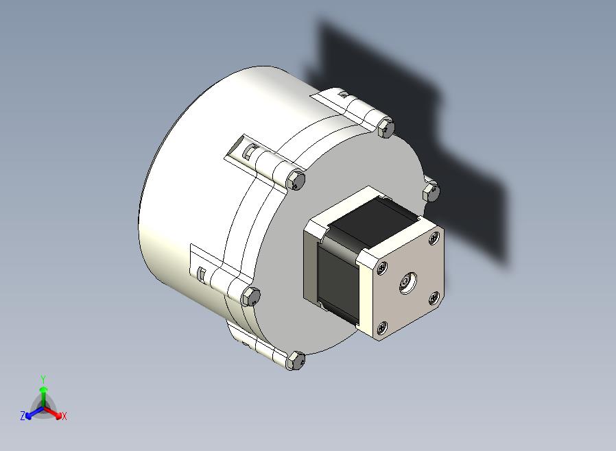 Harmonic+drive谐波传动结构3D数模图纸+INVENTOR设计