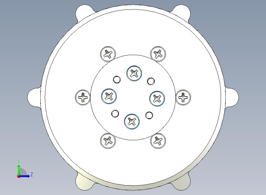 Harmonic+drive谐波传动结构3D数模图纸+INVENTOR设计