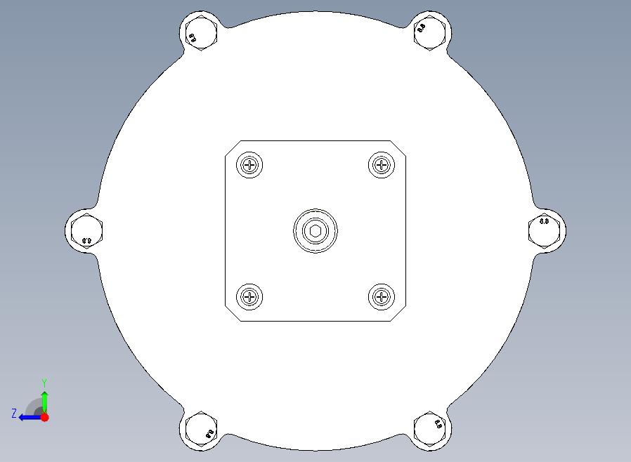 Harmonic+drive谐波传动结构3D数模图纸+INVENTOR设计