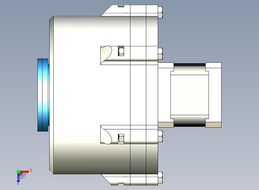 Harmonic+drive谐波传动结构3D数模图纸+INVENTOR设计