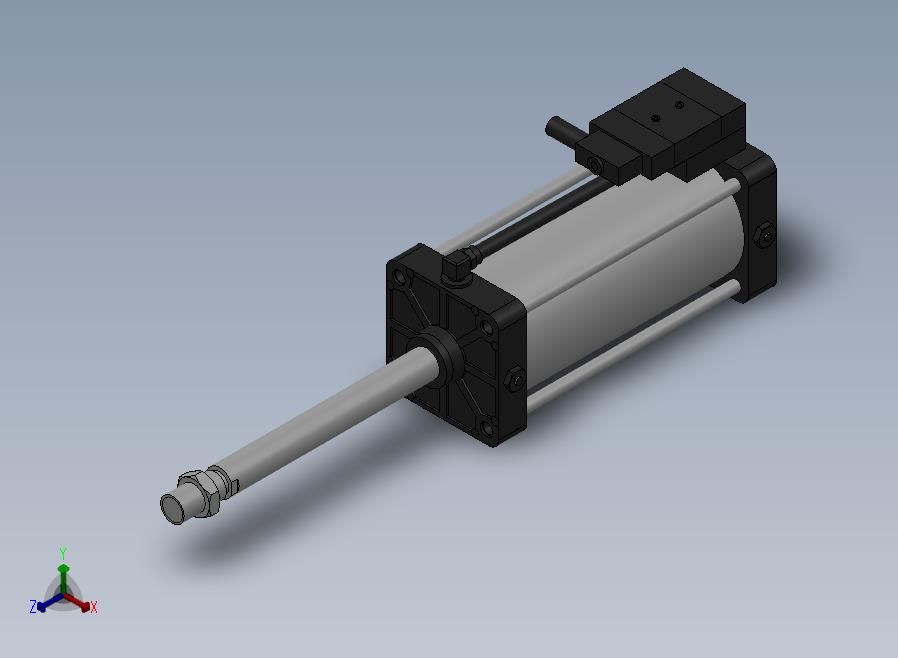 10A-5(V)系列带阀气缸(带阀型通电时拉式)[10A-5(V) (Ⅱ) SD 160 B 300 A 5]