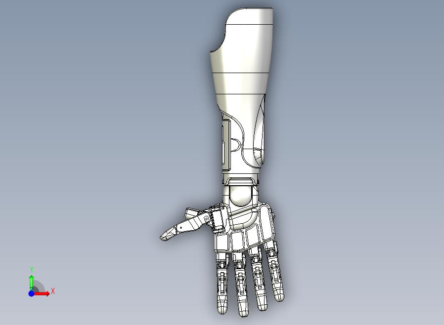 手臂假肢模型
