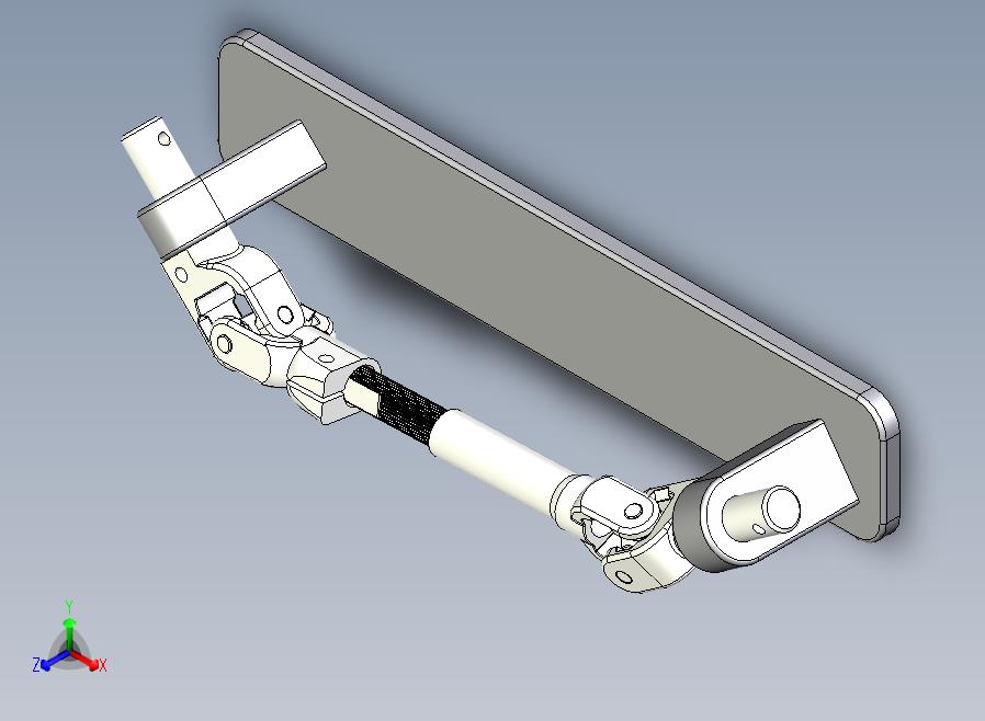 万向节-钩式联轴器3D数模图纸