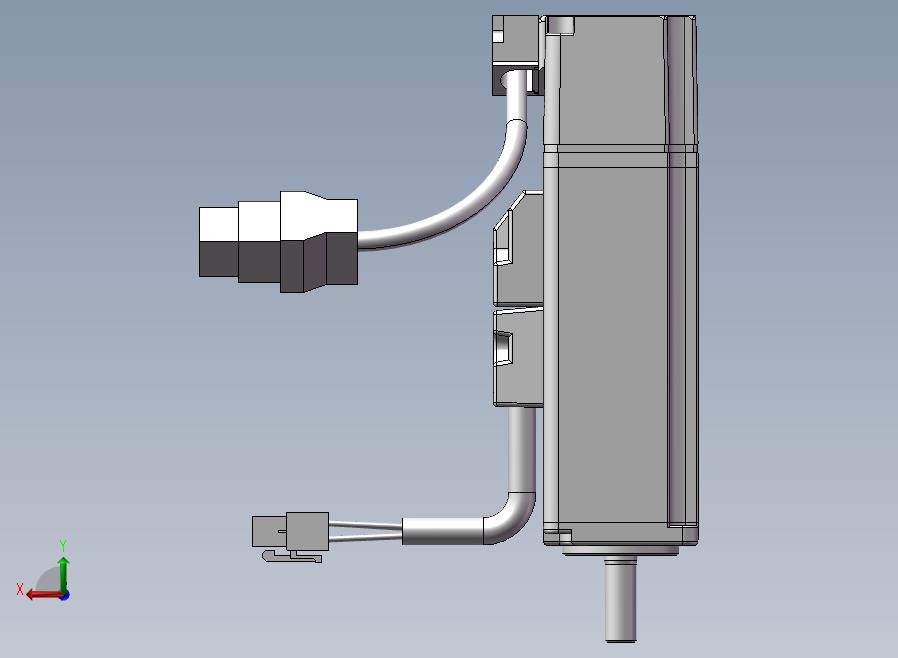 台达电机 ECMA-C10401FS（100w增量型低惯量有刹车）