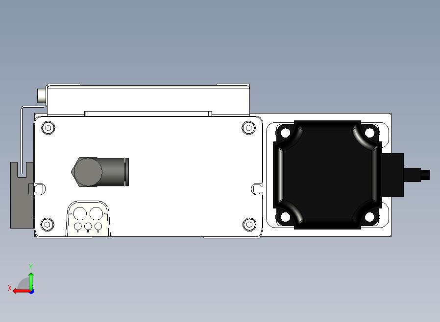 SCS14-1050-BR-400W+煞車滚珠花健、支撑座、滚珠丝杠、交叉导轨、直线模组