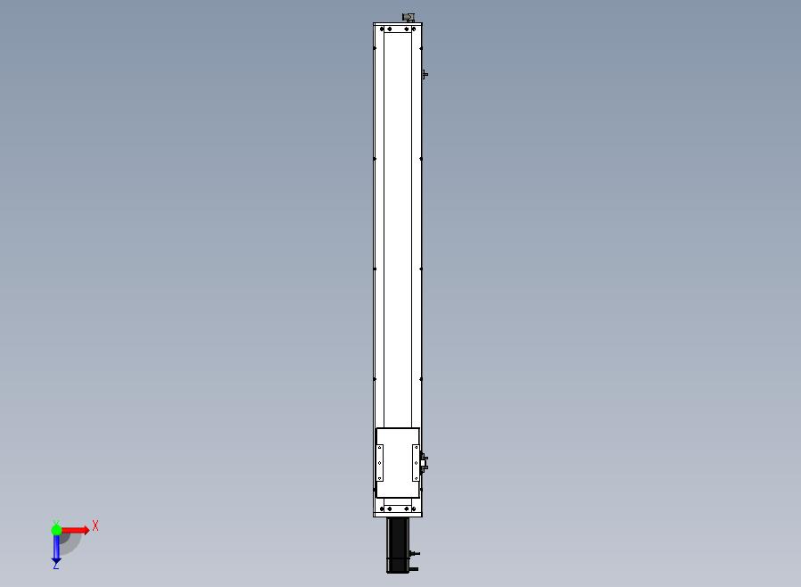 SCS14-1050-BC-400W+煞車滚珠花健、支撑座、滚珠丝杠、交叉导轨、直线模组