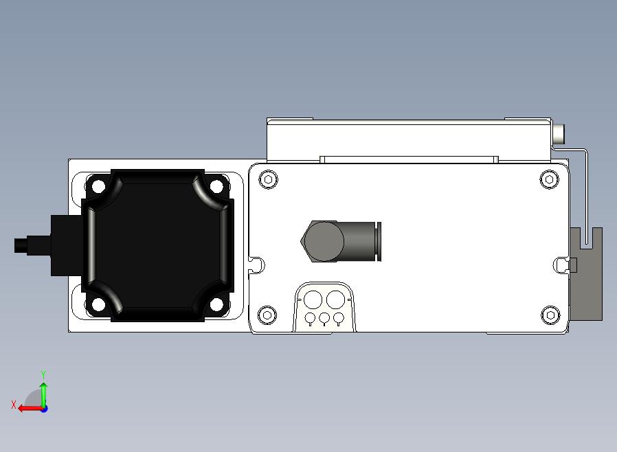 SCS14-800-BL-400W+煞車滚珠花健、支撑座、滚珠丝杠、交叉导轨、直线模组