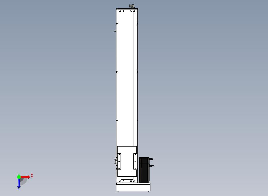 SCS14-800-BL-400W+煞車滚珠花健、支撑座、滚珠丝杠、交叉导轨、直线模组