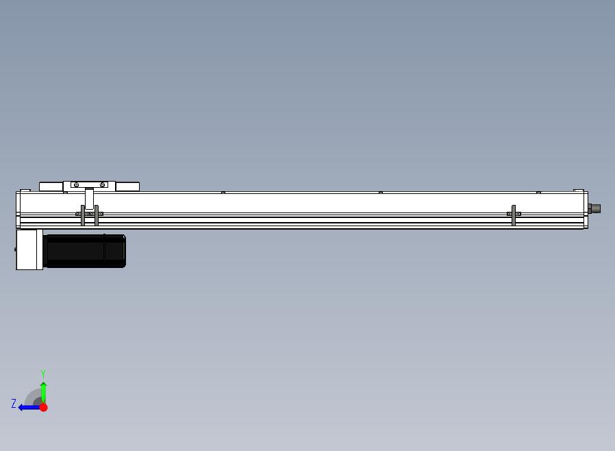 SCS14-800-BM-400W+煞車滚珠花健、支撑座、滚珠丝杠、交叉导轨、直线模组