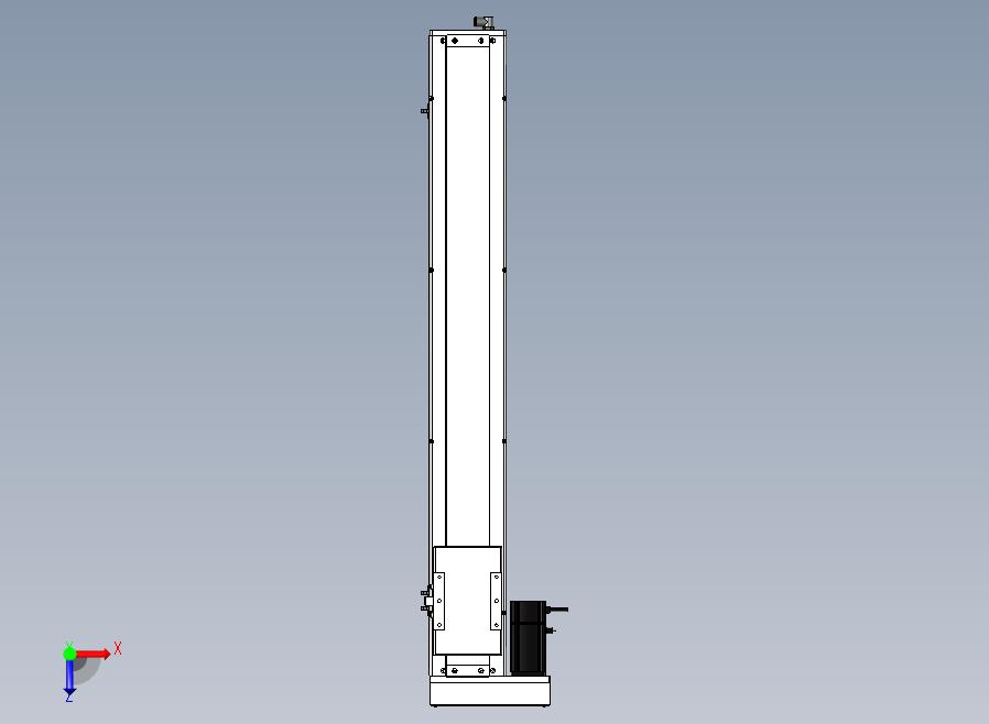 SCS14-850-BL-200W+煞車滚珠花健、支撑座、滚珠丝杠、交叉导轨、直线模组