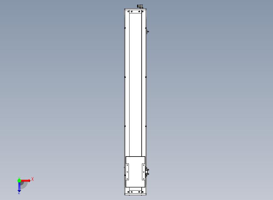 SCS14-850-BM-200W+煞車滚珠花健、支撑座、滚珠丝杠、交叉导轨、直线模组