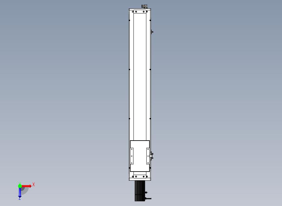 SCS14-700-BR-400W滚珠花健、支撑座、滚珠丝杠、交叉导轨、直线模组