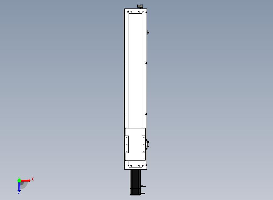 SCS14-650-BC-400W+煞車滚珠花健、支撑座、滚珠丝杠、交叉导轨、直线模组