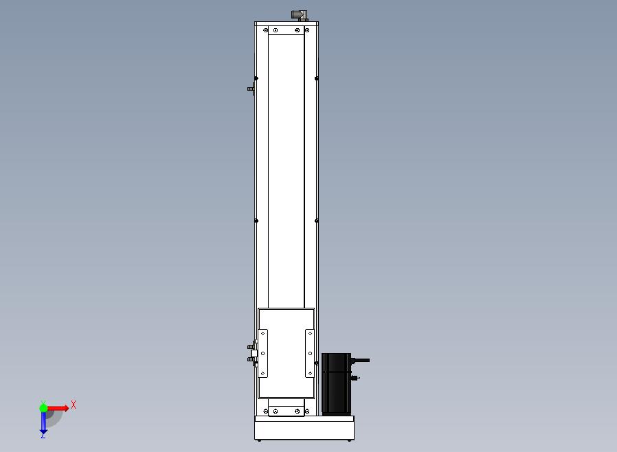 SCS14-550-BL-200W+煞車滚珠花健、支撑座、滚珠丝杠、交叉导轨、直线模组