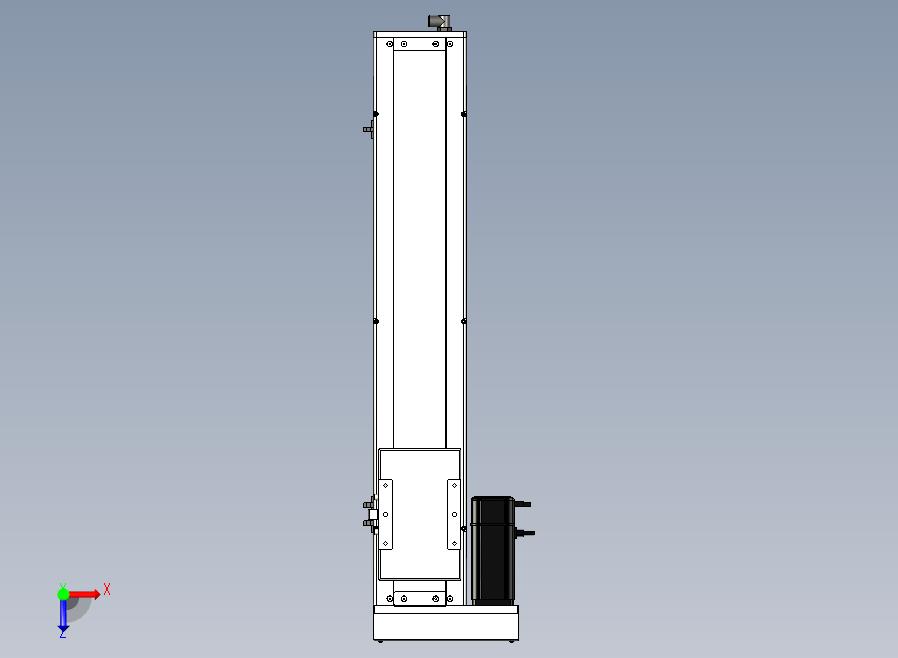 SCS14-550-BL-400W+煞車滚珠花健、支撑座、滚珠丝杠、交叉导轨、直线模组