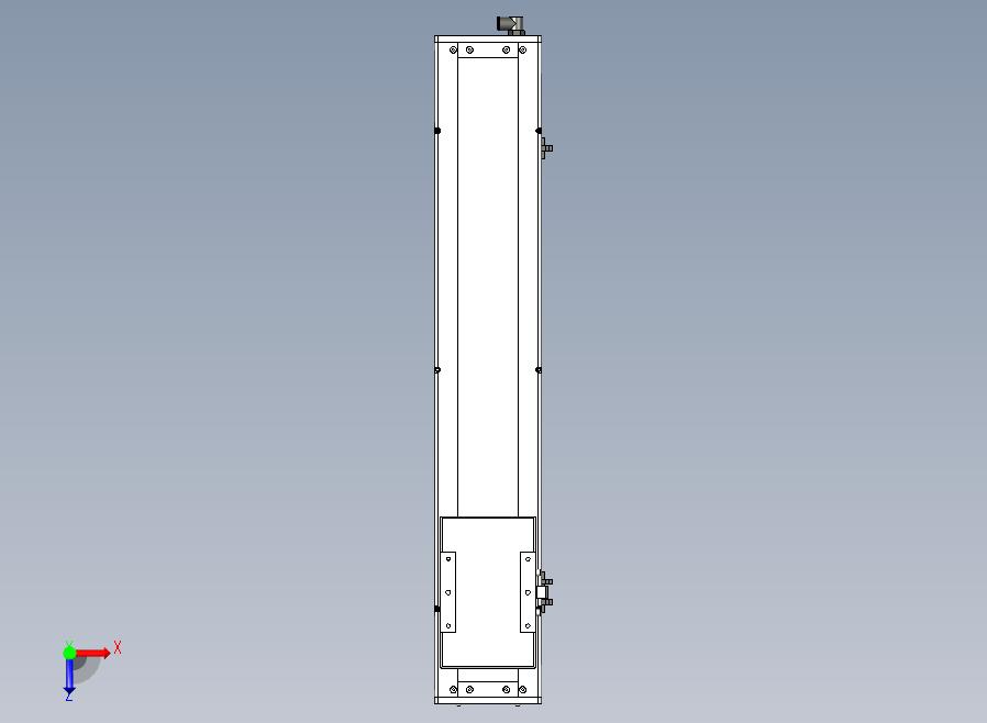 SCS14-550-BM-200W滚珠花健、支撑座、滚珠丝杠、交叉导轨、直线模组