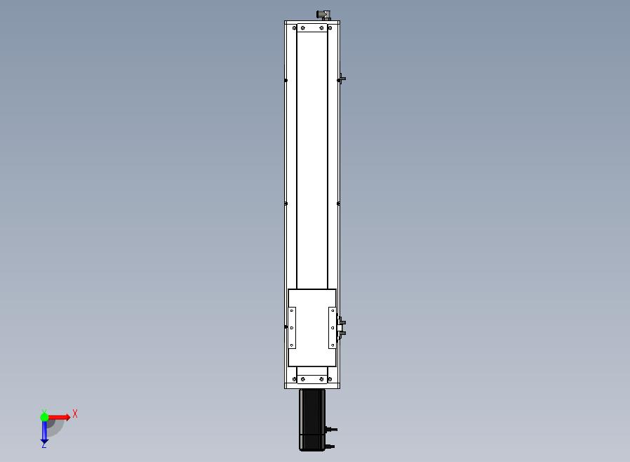 SCS14-600-BC-400W+煞車滚珠花健、支撑座、滚珠丝杠、交叉导轨、直线模组