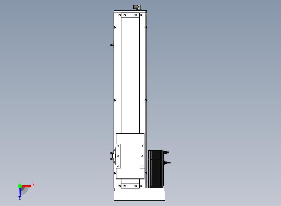 SCS14-450-BL-400W+煞車滚珠花健、支撑座、滚珠丝杠、交叉导轨、直线模组