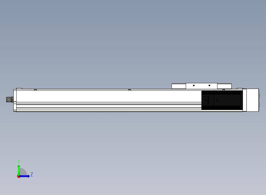 SCS14-450-BR-200W+煞車滚珠花健、支撑座、滚珠丝杠、交叉导轨、直线模组