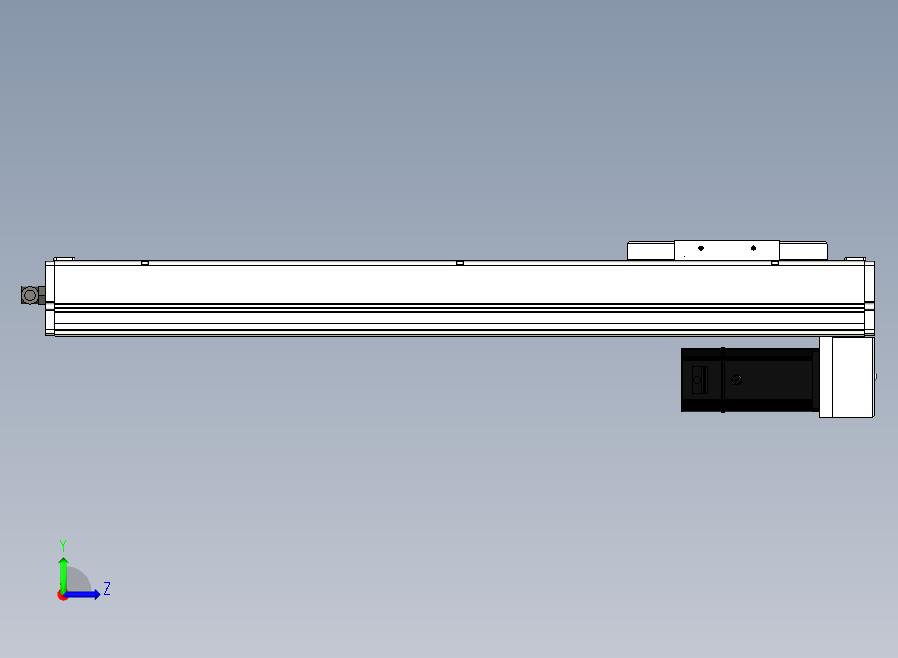 SCS14-500-BM-200W+煞車滚珠花健、支撑座、滚珠丝杠、交叉导轨、直线模组