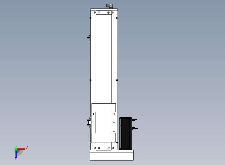 SCS14-400-BL-400W+煞車滚珠花健、支撑座、滚珠丝杠、交叉导轨、直线模组