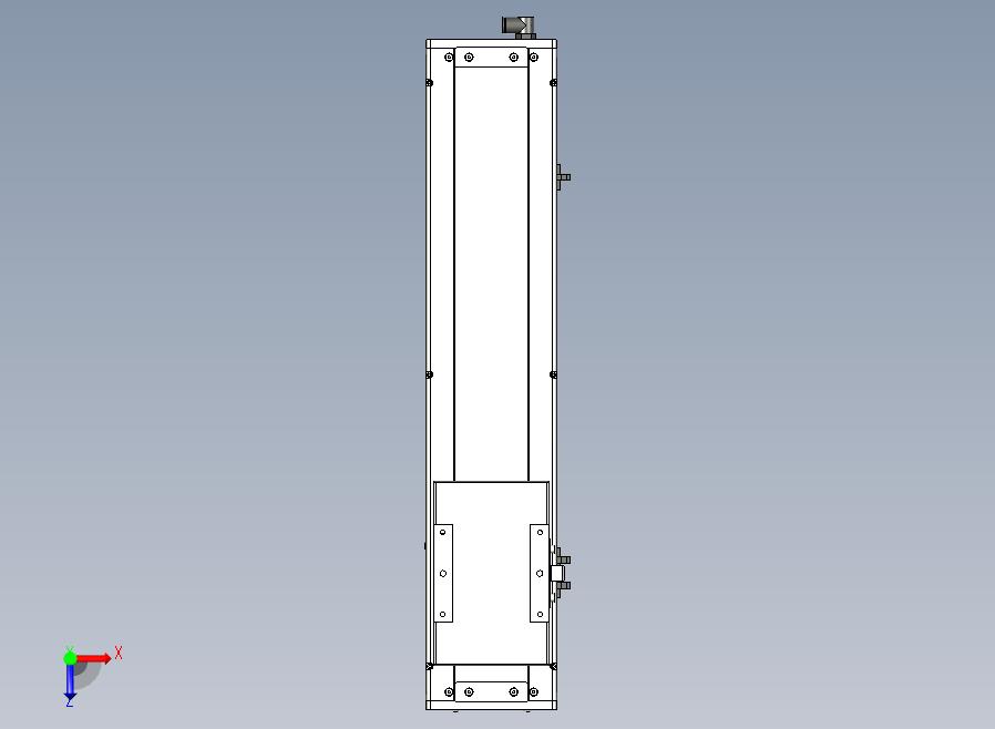 SCS14-400-BM-200W+煞車滚珠花健、支撑座、滚珠丝杠、交叉导轨、直线模组