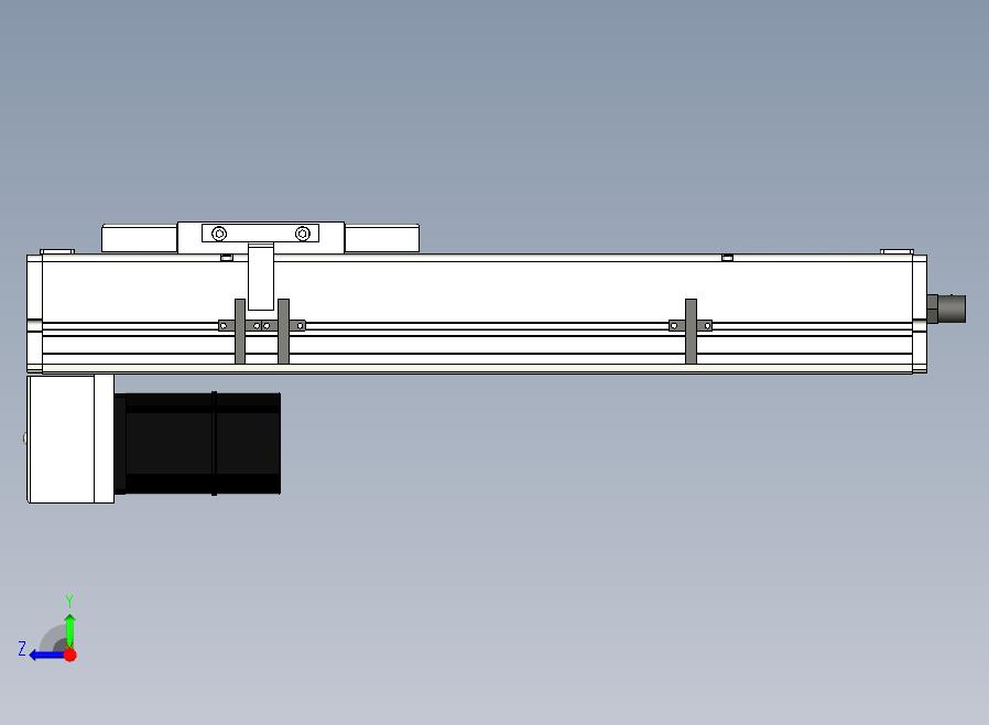 SCS14-250-BM-200W滚珠花健、支撑座、滚珠丝杠、交叉导轨、直线模组