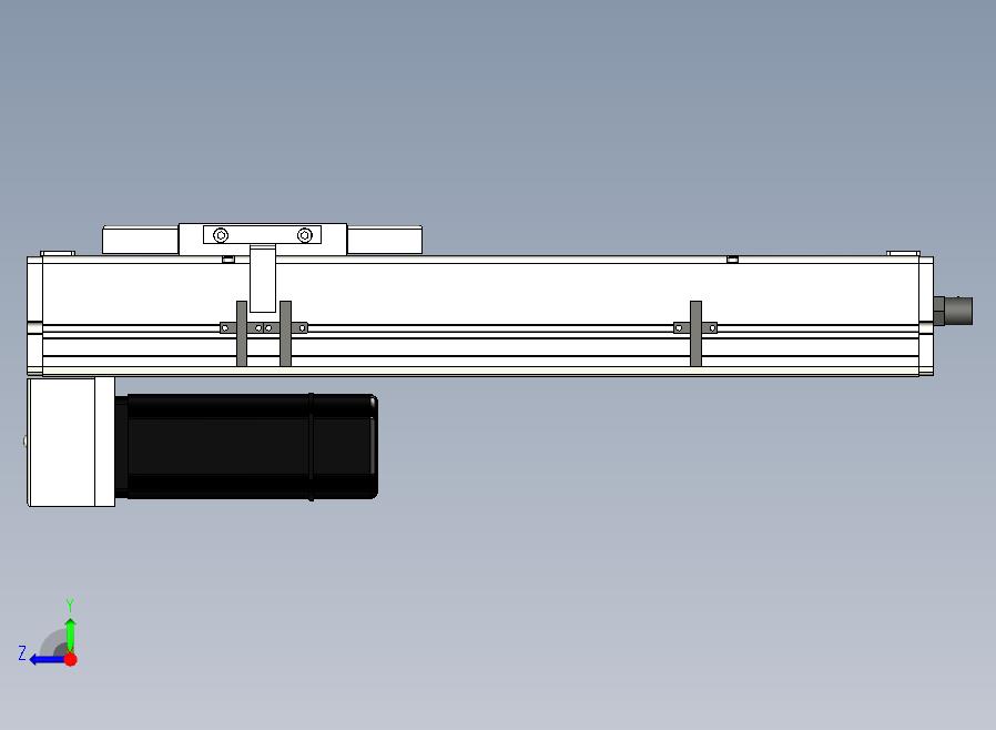 SCS14-250-BM-400W+煞車滚珠花健、支撑座、滚珠丝杠、交叉导轨、直线模组