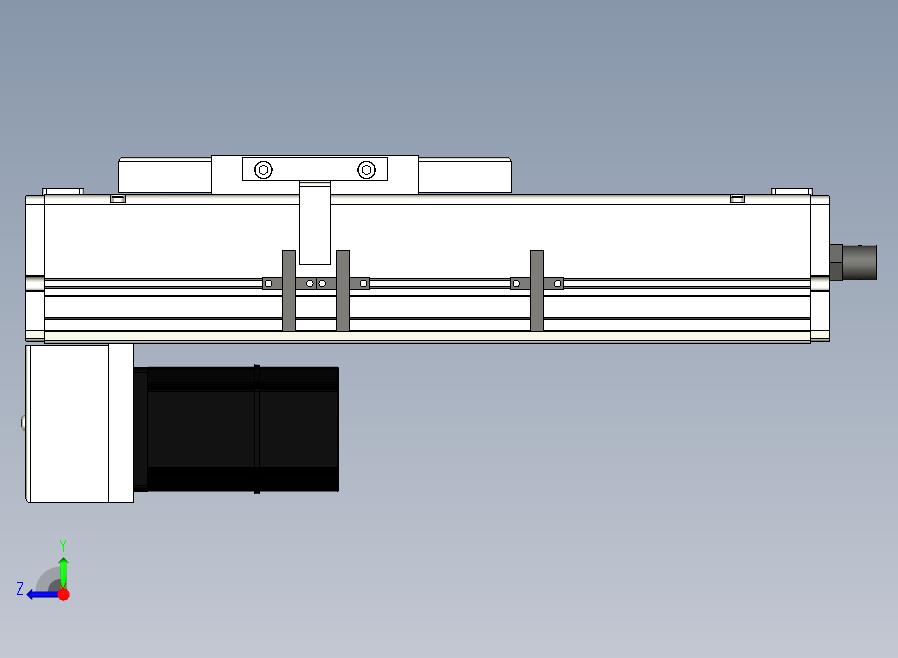 SCS14-100-BM-200W滚珠花健、支撑座、滚珠丝杠、交叉导轨、直线模组