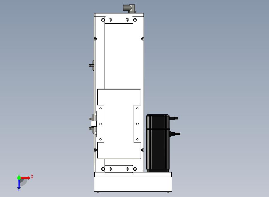 SCS14-150-BL-400W+煞車滚珠花健、支撑座、滚珠丝杠、交叉导轨、直线模组