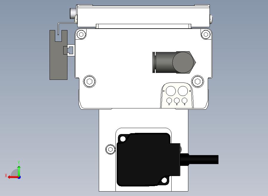 SCS12-950-BM-100W+煞車滚珠花健、支撑座、滚珠丝杠、交叉导轨、直线模组