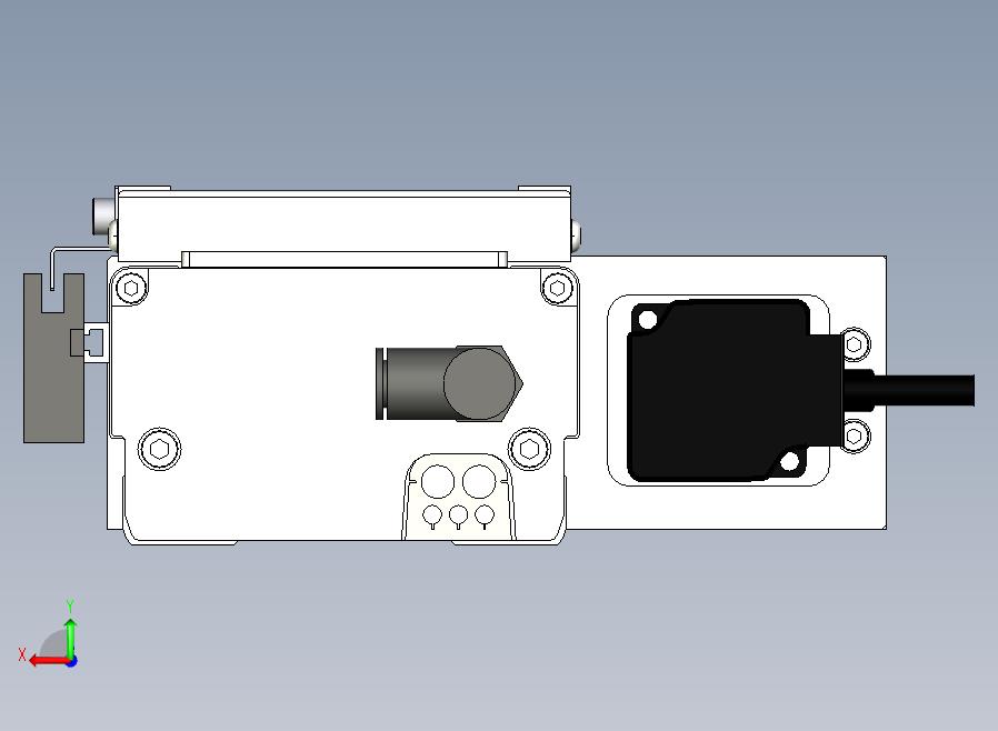 SCS12-950-BR-100W+煞車滚珠花健、支撑座、滚珠丝杠、交叉导轨、直线模组