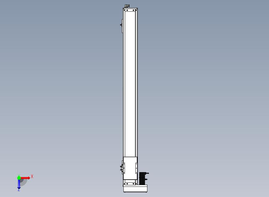 SCS12-1050-BL-100W滚珠花健、支撑座、滚珠丝杠、交叉导轨、直线模组