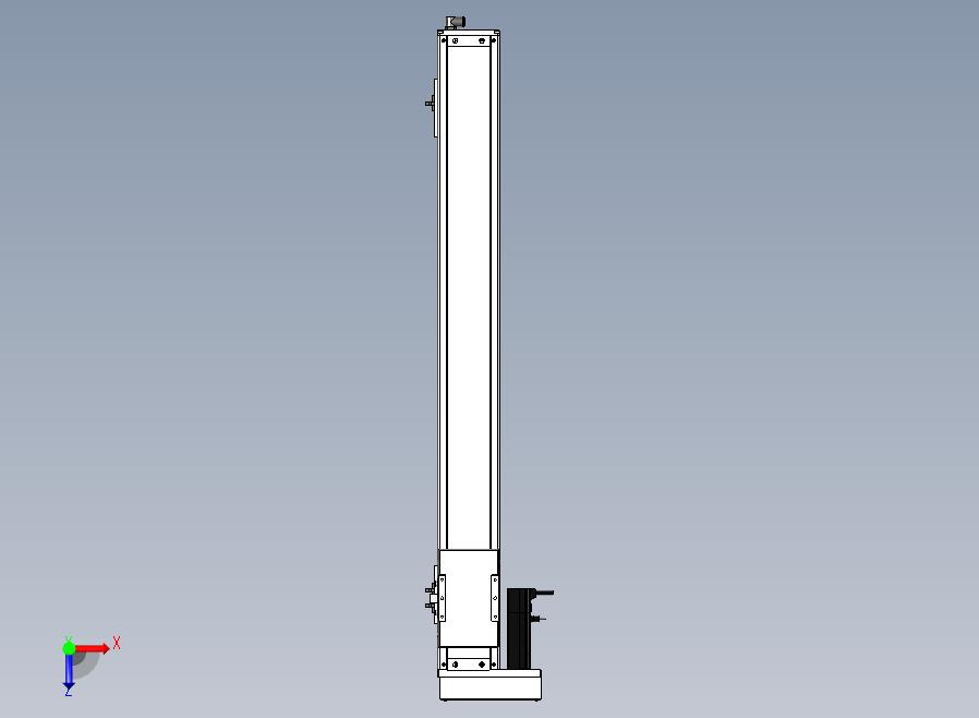 SCS12-850-BL-100W+煞車滚珠花健、支撑座、滚珠丝杠、交叉导轨、直线模组