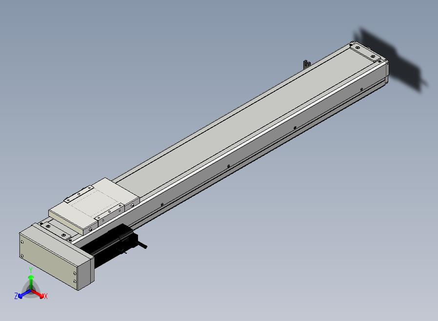 SCS12-700-BL-100W+煞車滚珠花健、支撑座、滚珠丝杠、交叉导轨、直线模组