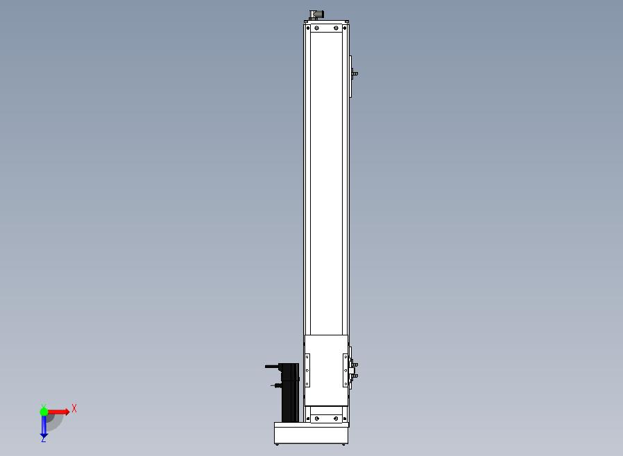 SCS12-700-BR-100W+煞車滚珠花健、支撑座、滚珠丝杠、交叉导轨、直线模组